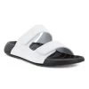 ECCO Women's 2nd Cozmo Two Band Slide - White
