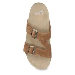 Dansko Women's Dayna - Tan Suede -Sandals Outlet 2106370300 VIT 08297.1710858333