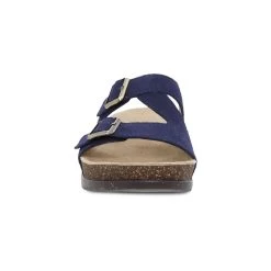 Dansko Women's Dayna - Navy Suede -Sandals Outlet 2106757800 VF1 48308.1711643764