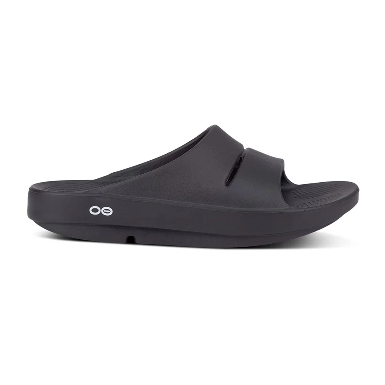 OOFOS OOahh Slide - Black 5 OOFOS OOahh Slide - Black - Image 3
