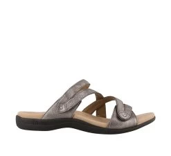 Taos Footwear Women's Double U - Pewter -Sandals Outlet 2 17280.1649273737