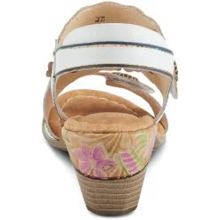 Spring Step Women's L'Artiste Aromas - White Multi -Sandals Outlet 2 30560.1713191034