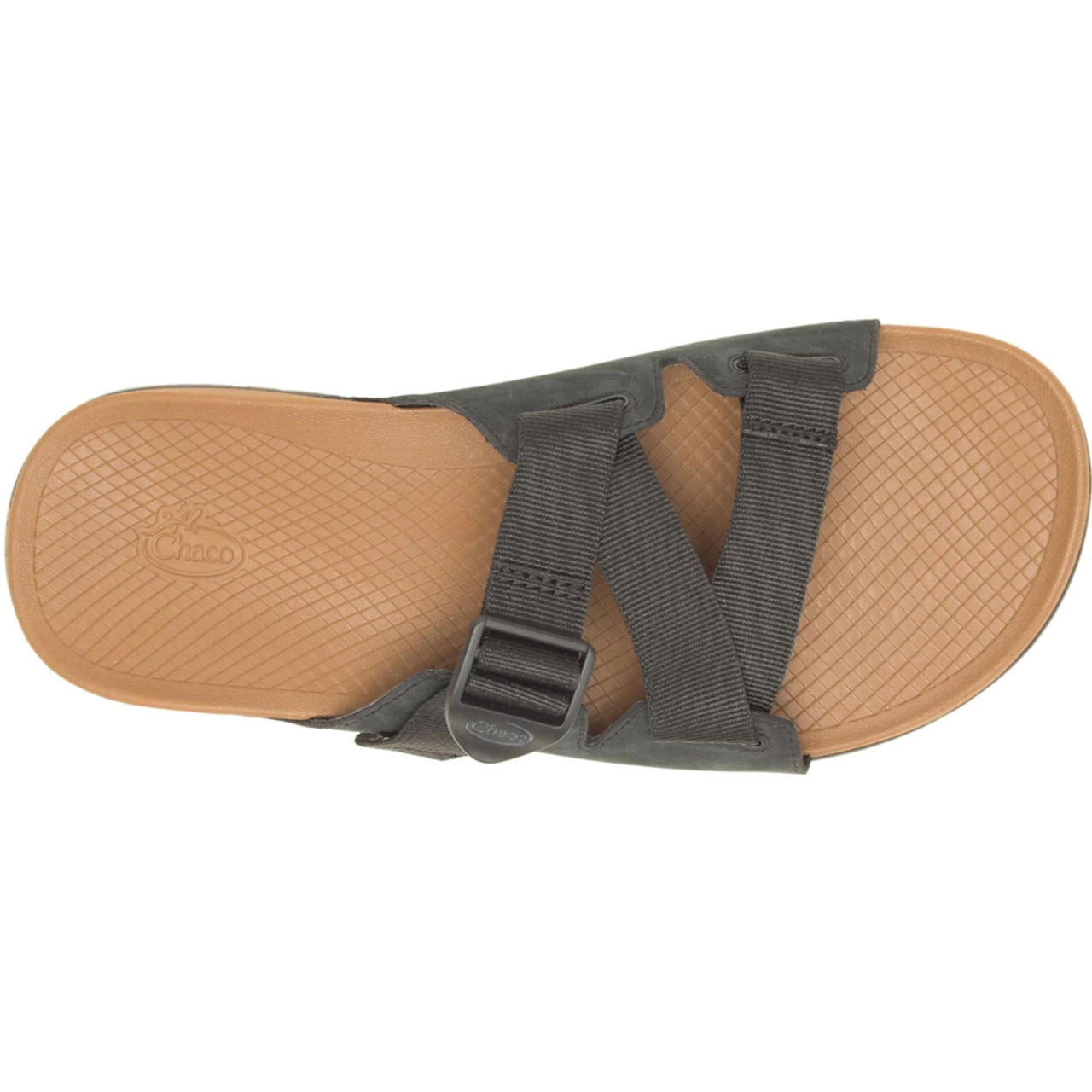 Chaco Men's Lowdown Leather Slide - Black 7 Chaco Men's Lowdown Leather Slide - Black - Image 5