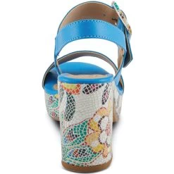 Spring Step Women's Azucar - Royal Blue Multi -Sandals Outlet 2 68099.1712779136