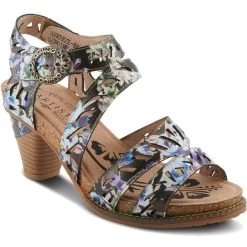 Spring Step L'Artiste Women's Abreeze - Black Multi 9 Spring Step L'Artiste Women's Abreeze - Black Multi -Sandals Outlet 2 77111.1709931474