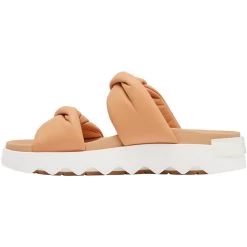 Sorel Women's Viibe Twist Slide - Honest Beige / Sea Salt -Sandals Outlet 2 86804.1709752942