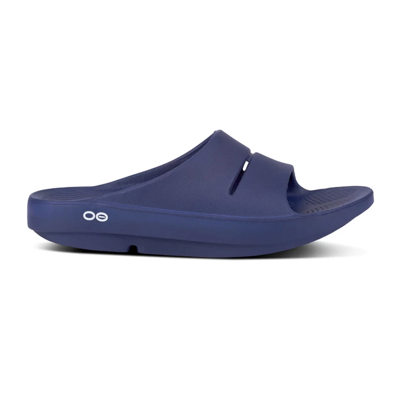 OOFOS OOahh Slide - Navy 4 OOFOS OOahh Slide - Navy - Image 2