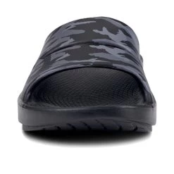 OOFOS OOahh Sport Slide Sandal - Black Camo -Sandals Outlet 2 94887.1679074380