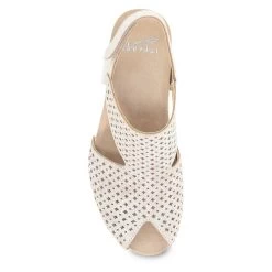 Dansko Women's Teagan - White -Sandals Outlet 3115011400 VIT 11724.1710952132