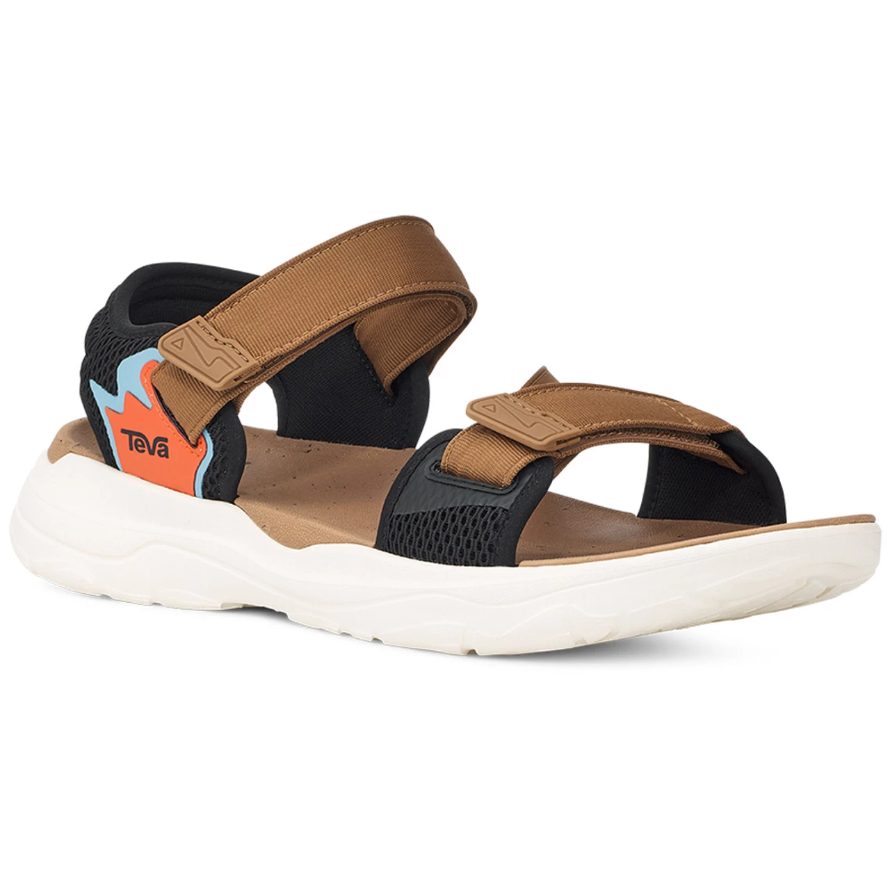 Teva Men's Zymic - Honey Brown / Black 3 Teva Men's Zymic - Honey Brown / Black