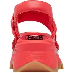 Sorel Women's Kinetic Impact Slingback Heel - Red Glo / Gum -Sandals Outlet 3 22839.1708979306