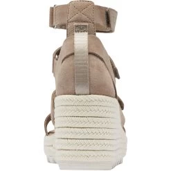 Sorel Women's Cameron Wedge Multistrap - Omega Taupe / Sea Salt -Sandals Outlet 3 58578.1678722692