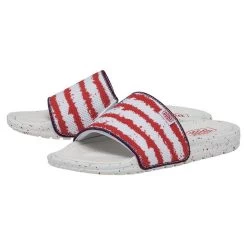 Hey Dude Women's Chandler Knit - Flag -Sandals Outlet 40114 1JR CHANDLERKNIT FLAG PAIRSIDE 89946.1686170043
