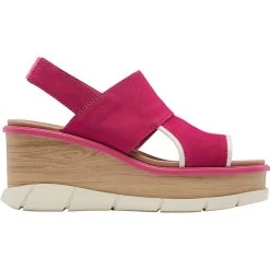 Sorel Women's Joanie III Slingback - Fuchsia Fizz / Chalk