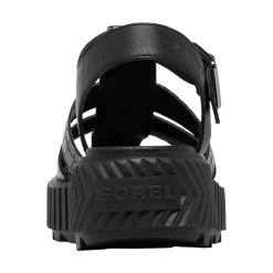 Sorel Women's ONA Streetworks Fisherman Mid - Black / Sea Salt -Sandals Outlet 4 07526.1707495608