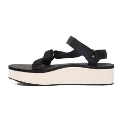 Teva Women's Flatform Universal - Black / Tan -Sandals Outlet 4 23364.1651244173