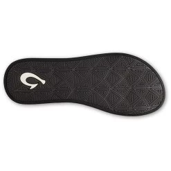 Olukai Women's Puawe - Silver / Black -Sandals Outlet 4 28151.1683137687