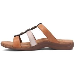 Taos Footwear Women's Prize 4 - Tan Multi -Sandals Outlet 4 36620.1680113331
