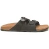 Chaco Men's Lowdown Leather Slide - Black -Sandals Outlet 4 46790.1680210247