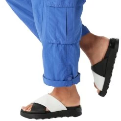 Sorel Women's Viibe Crisscross Slide - Black / Sea Salt -Sandals Outlet 4 62672.1708723380