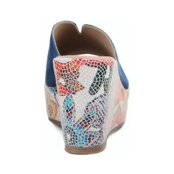 Spring Step Women's Laylani - Blue Suede -Sandals Outlet 4 77276.1712786976