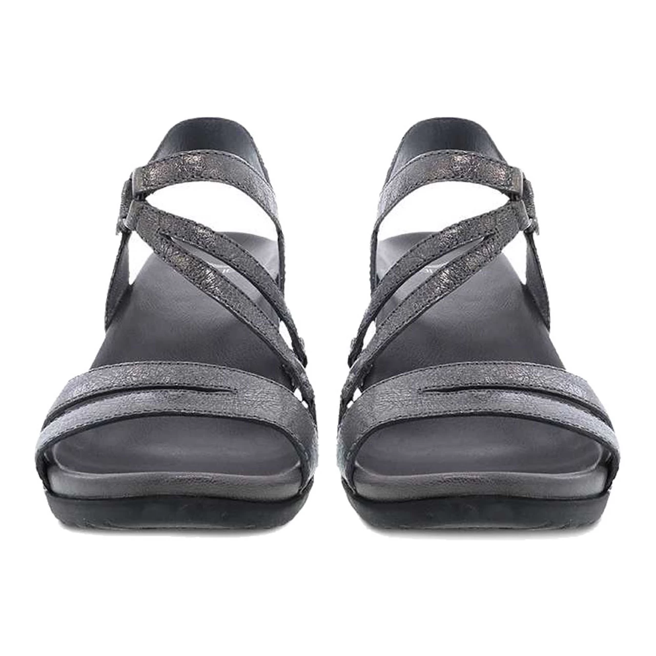 Dansko Women's Addyson - Pewter Metallic Distressed 6 Dansko Women's Addyson - Pewter Metallic Distressed - Image 4