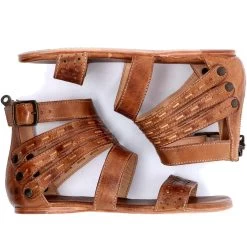 Bed Stu Womens Artemis - Tan Rustic -Sandals Outlet 4 85161.1711558691