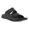 ECCO Men's 2nd Cozmo Two Band Slide - Black