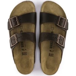 Birkenstock Arizona Oiled Leather - Habana (Regular Width) -Sandals Outlet 52533 top 64007.1553091549