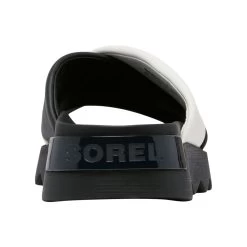 Sorel Women's Viibe Crisscross Slide - Black / Sea Salt -Sandals Outlet 5 14917.1708723350