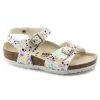 Birkenstock Kids Rio Microfiber - Confetti White (Regular Width) -Sandals Outlet 5 16085.1621348317