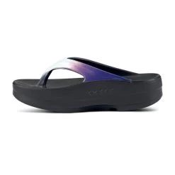 OOFOS Women's Oomega OOLala Luxe - Calypso -Sandals Outlet 5 48061.1696611783
