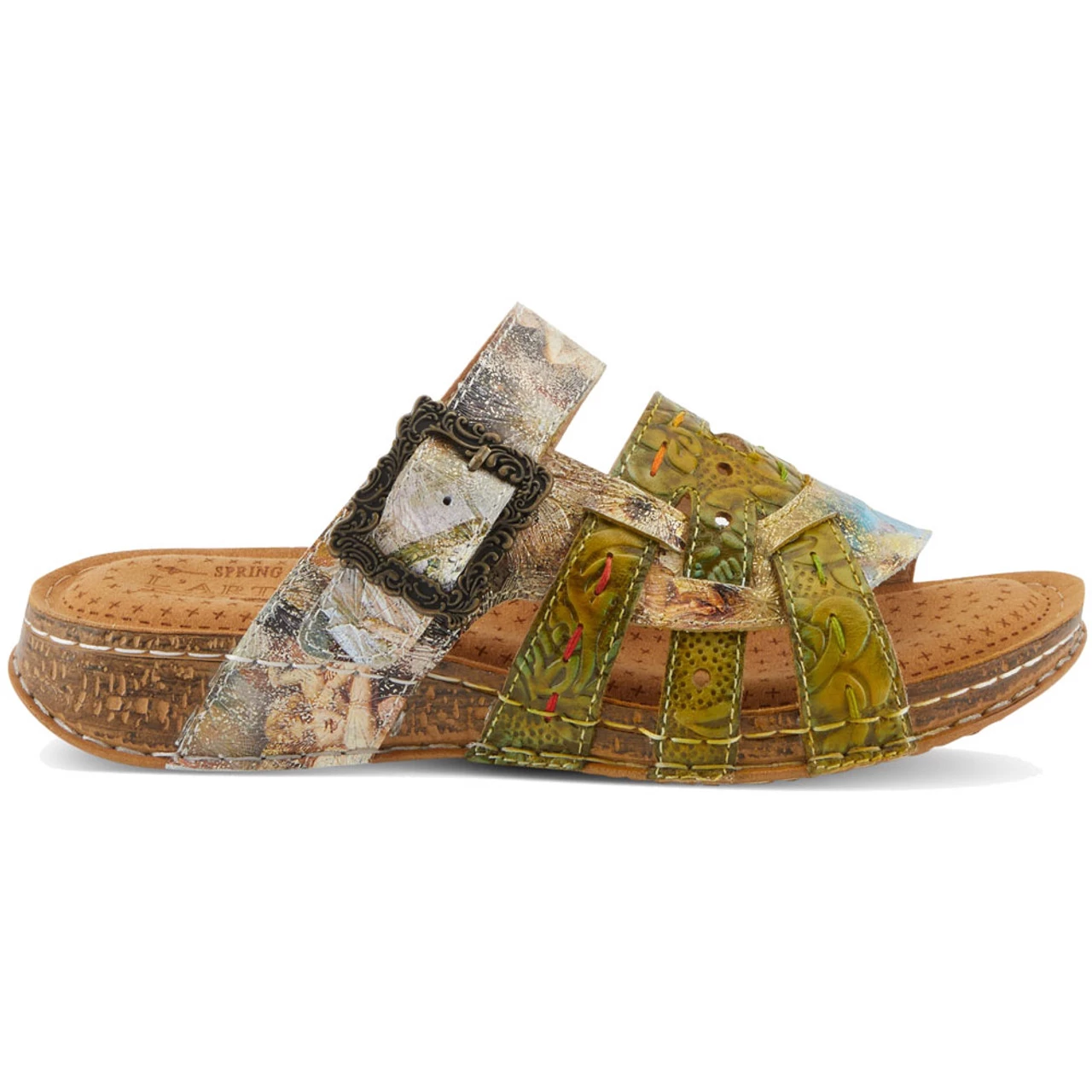 Spring Step L'Artiste Women's Calamityjay - Olive 4 Spring Step L'Artiste Women's Calamityjay - Olive - Image 2