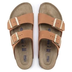 Birkenstock Arizona Soft Footbed Nubuck Leather - Pecan (Narrow Width) 13 Birkenstock Arizona Soft Footbed Nubuck Leather - Pecan (Narrow Width) -Sandals Outlet 5 79721.1626366188