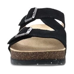 Dansko Women's Dayna - Black Suede -Sandals Outlet 5 95102.1677011504