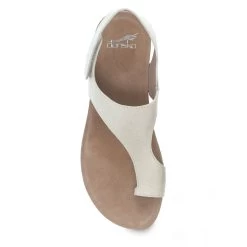 Dansko Women's Reece - Linen Milled Burnished -Sandals Outlet 6024445300 VIT 56851.1709931825