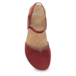 Dansko Women's Rowan - Cinnabar Milled Nubuck -Sandals Outlet 6025225300 VIT 22024.1689605612