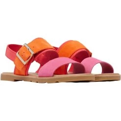 Sorel Women's Ella III - Red Glo / Gum 16 -Sandals Outlet 64 27156.1709049368