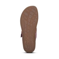 Aetrex Women's Rita Adjustable Thong Sandal - Pink Snake 14 Aetrex Women's Rita Adjustable Thong Sandal - Pink Snake -Sandals Outlet 6 50321.1621972800