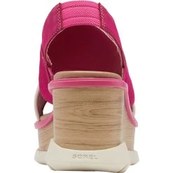 Sorel Women's Joanie III Slingback - Fuchsia Fizz / Chalk -Sandals Outlet 6 93575.1678658117