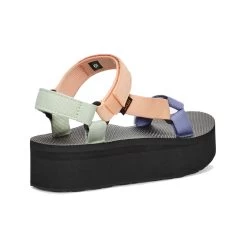 Teva Women's Flatform Universal - Sherbert Multi -Sandals Outlet 6 97492.1655394785