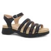 Dansko Women's Roxie - Black Nappa -Sandals Outlet 7186100200 PRI 1100x 69874.1708618769
