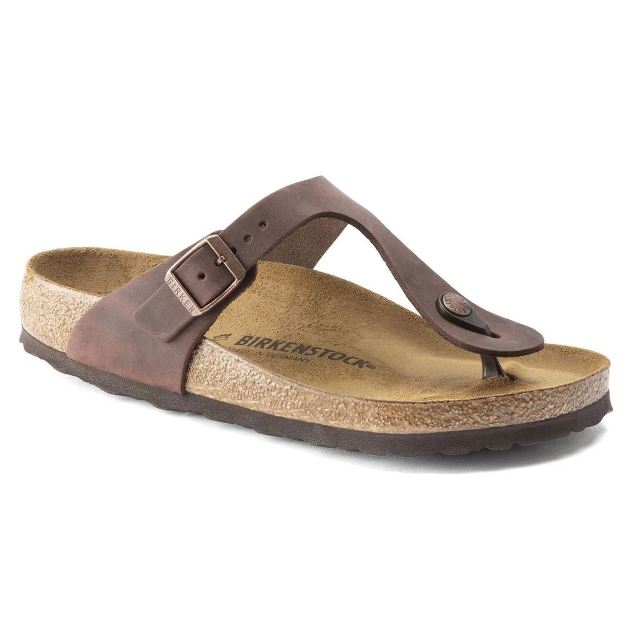 Birkenstock Women's Gizeh Oiled Leather - Habana (Regular Width) 3 Birkenstock Women's Gizeh Oiled Leather - Habana (Regular Width)