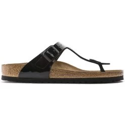 Birkenstock Women's Gizeh Birko-Flor - Black Patent (Regular Width) 13 Birkenstock Women's Gizeh Birko-Flor - Black Patent (Regular Width) -Sandals Outlet 7 34143.1558553556