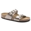 Birkenstock Women's Sydney Birko Flor - Graceful Taupe (Narrow Width)