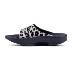 OOFOS Women's OOlala Luxe Limited - Cheetah -Sandals Outlet 88 98415.1646843924