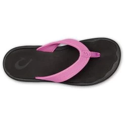 Olukai Women's 'Ohana - Dragon Fruit / Black -Sandals Outlet 8 13581.1682960990
