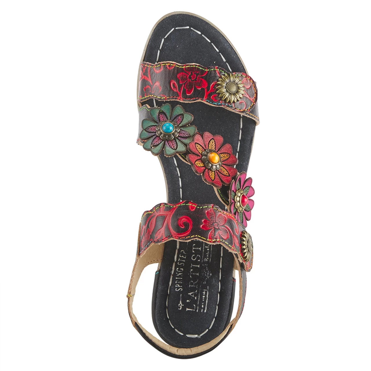 Spring Step Women's L'Artiste Aromas - Black Multi 8 Spring Step Women's L'Artiste Aromas - Black Multi - Image 6