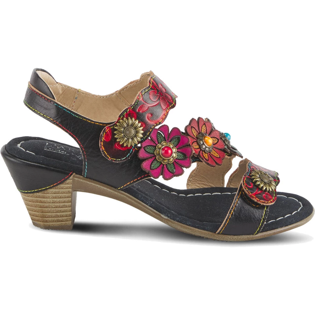 Spring Step Women's L'Artiste Aromas - Black Multi 4 Spring Step Women's L'Artiste Aromas - Black Multi - Image 2