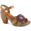 Spring Step L'Artiste Women's Astarr - Camel Multi -Sandals Outlet ASTARR 59372.1699374560